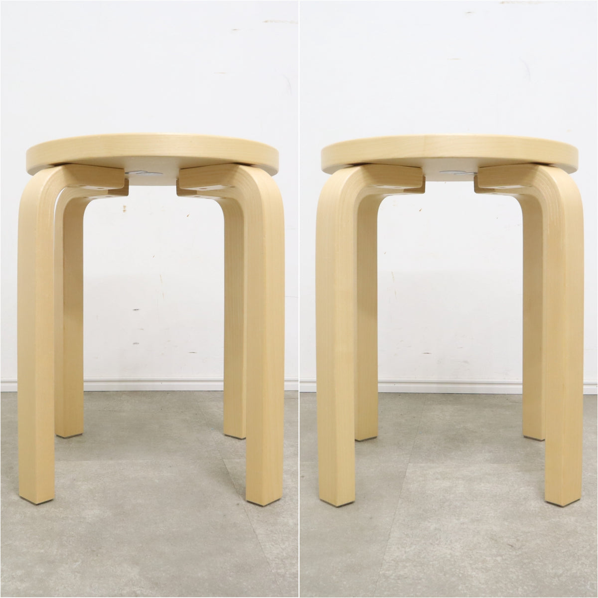 アルテック（Artek）Stool 60スコープ別注 リノリウム