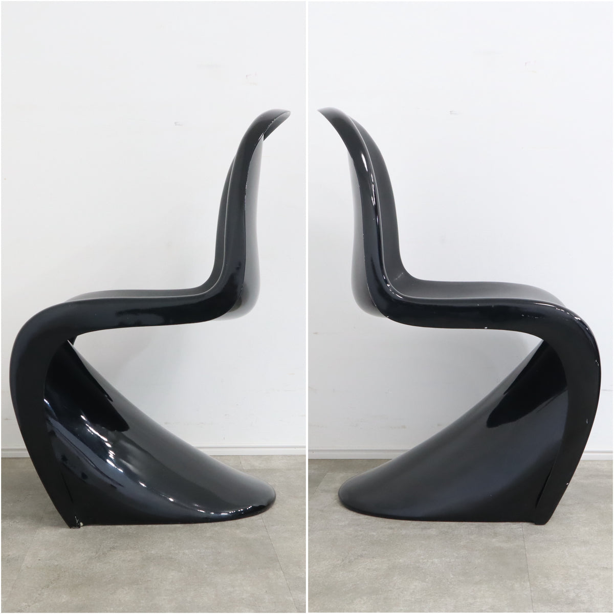 PANTON CHAIR チェア FRP製 1st モデル ブラック – バナル