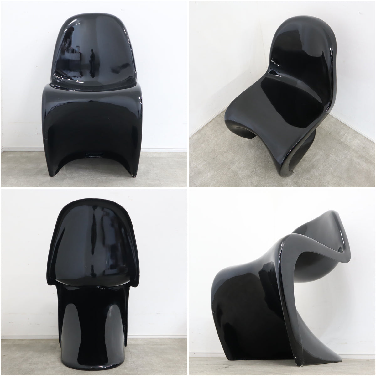 PANTON CHAIR チェア FRP製 1st モデル ブラック – バナル