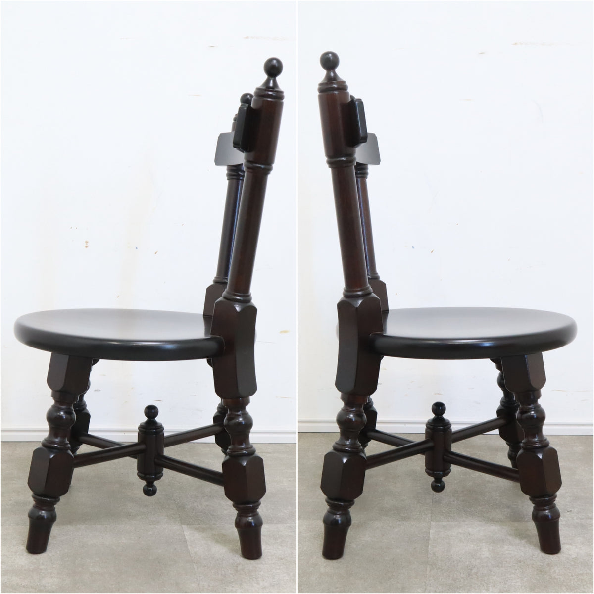 松本民芸家具 特注 小サイズ 南京小椅子 No.4 – バナルオンライン