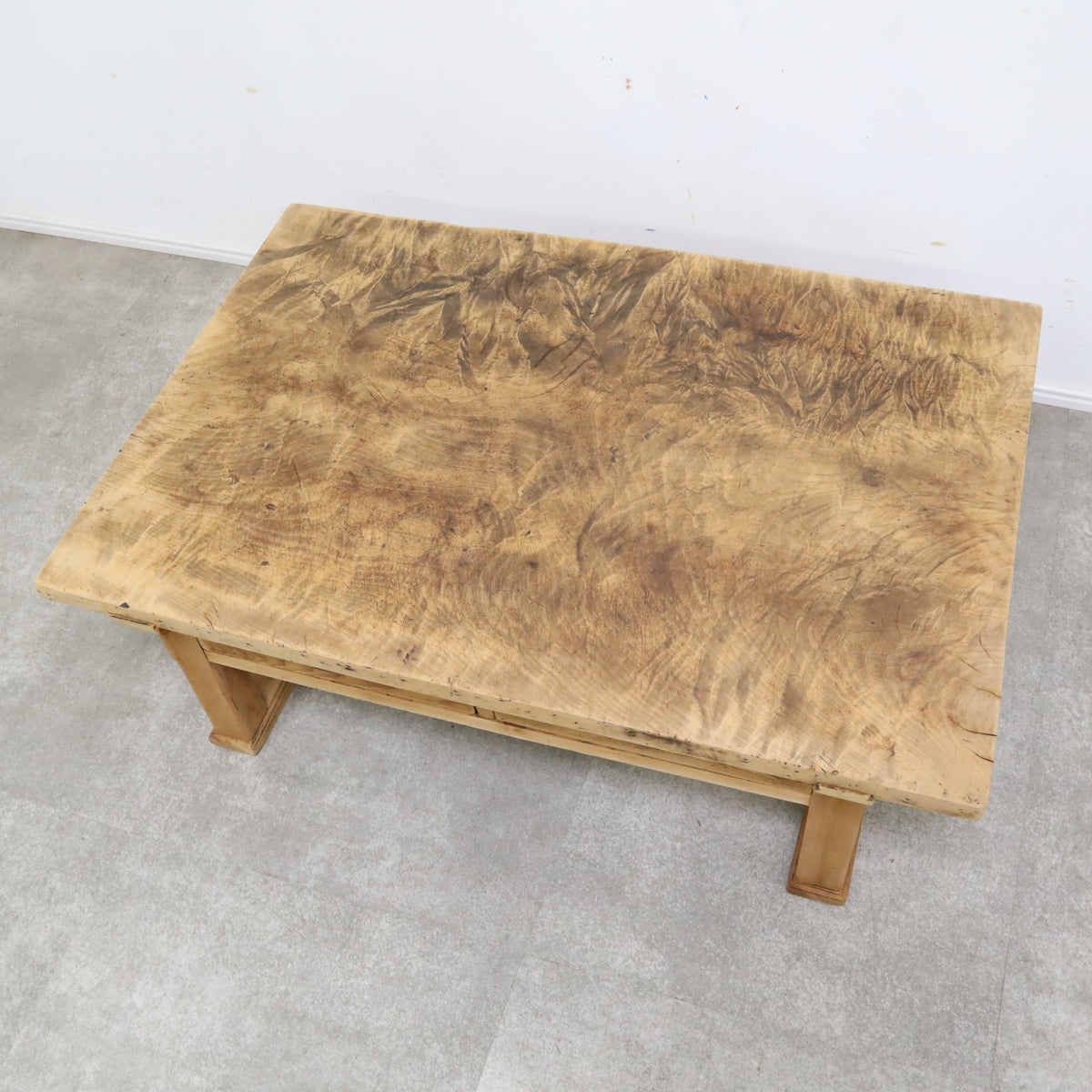 剥離家具（ストリップド）両面引出しの文机 No.2 – バナルオンライン