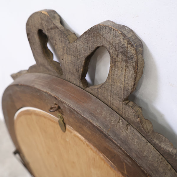 リボンモチーフのアンティークフレーム No.1