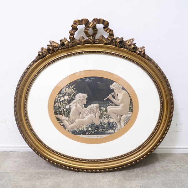 ゴールドのアンティークフレーム No.2