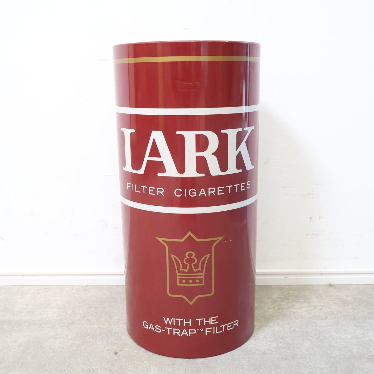 LARK たばこ　什器 LARK（ラーク） デザインの缶のダストボックス – バナルオンライン