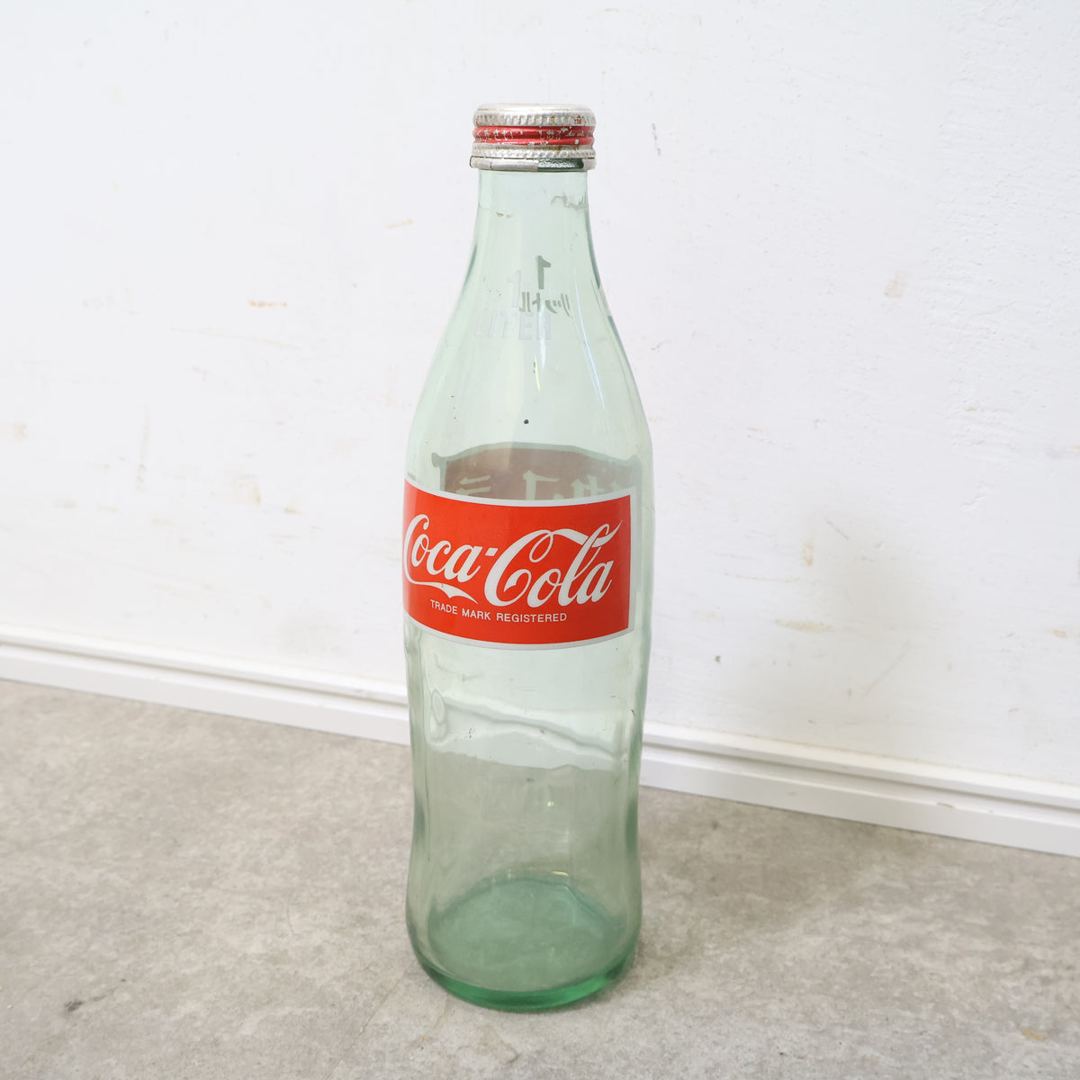 コカコーラのガラス瓶（1リットル）① – バナルオンラインショップ