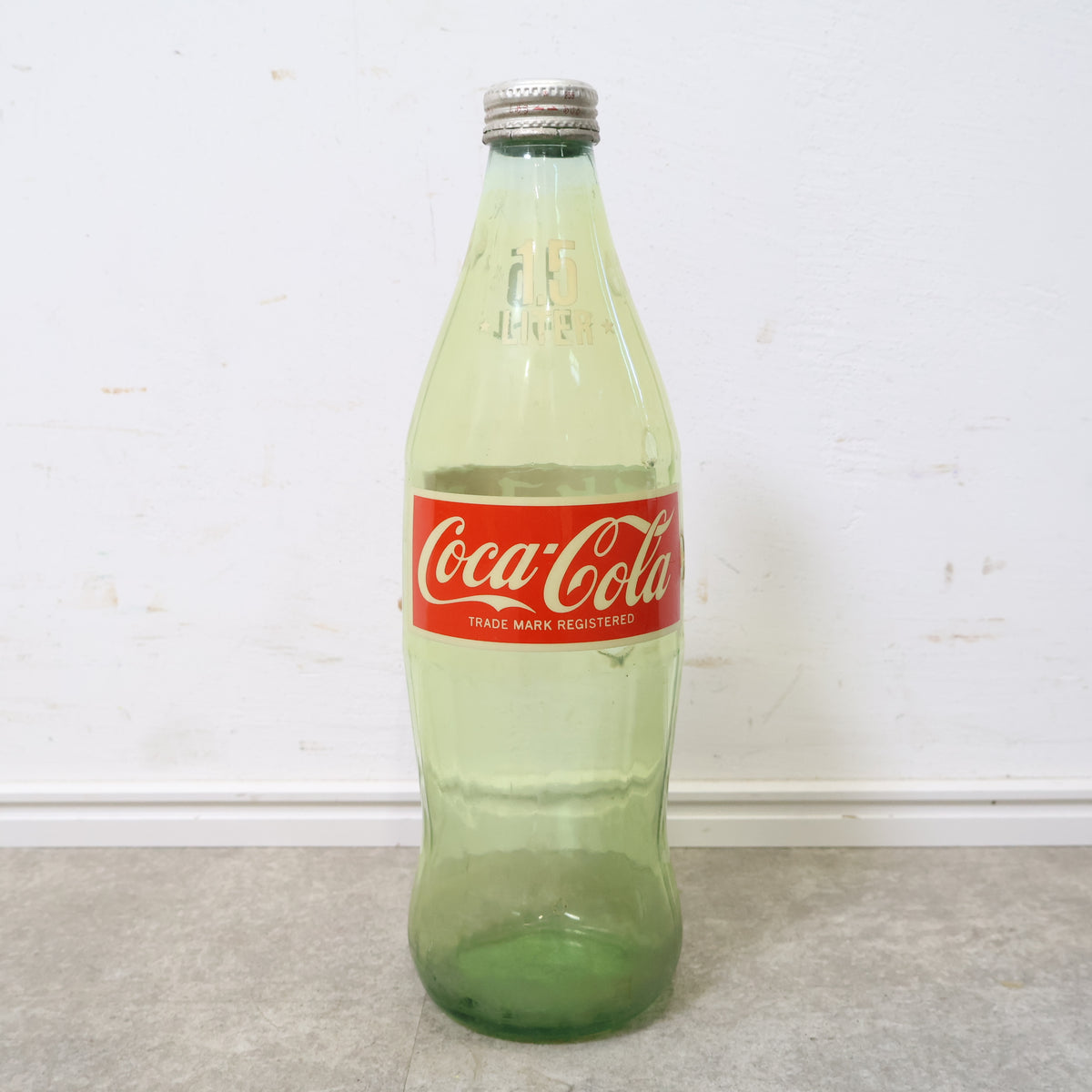 Coca-Cola 鉄看板　 1リットル ガラス瓶 Coca-Cola 鉄看板 1リットル ガラス瓶 Coca-Cola 鉄看板 1リットル