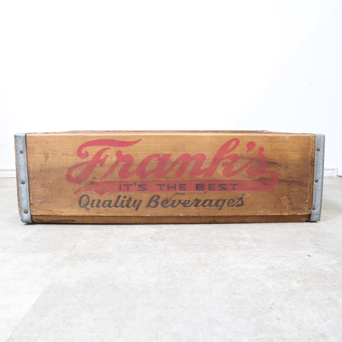 アンティークの木箱・ジュースボックス Franks soda No.2 – バナル