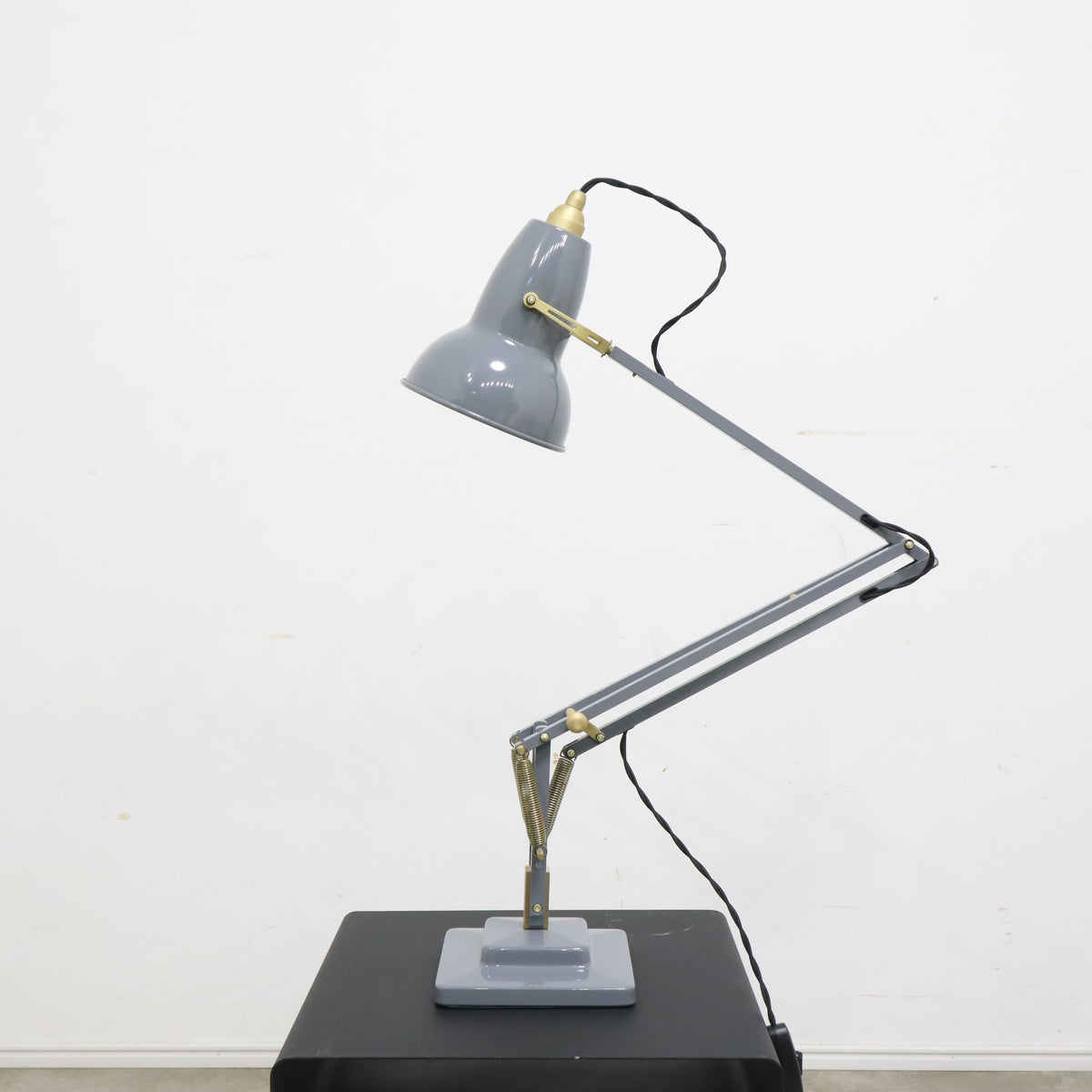 ルアンプーリール師 タオリエン(亀型プラクルアン) ANGLEPOISE アングルポイズ オリジナル1227 ブラス エレファントグレー