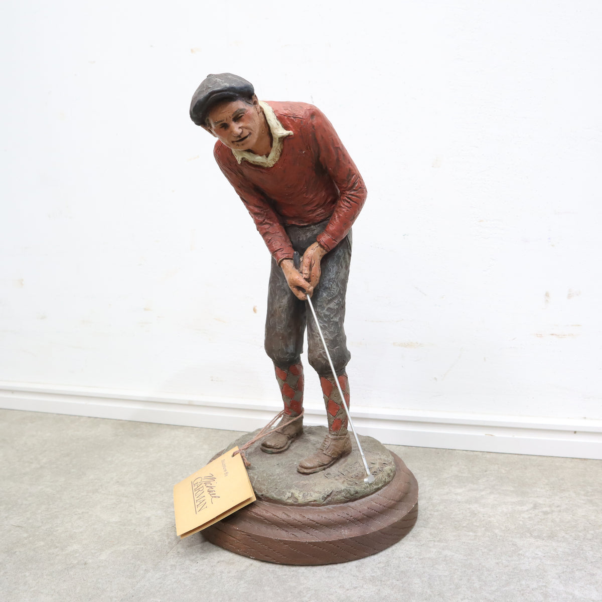 ヴィンテージ人形　ゴルフを楽しむおじさん IMG_9850_6ec4f5b7-ea7f-4718-