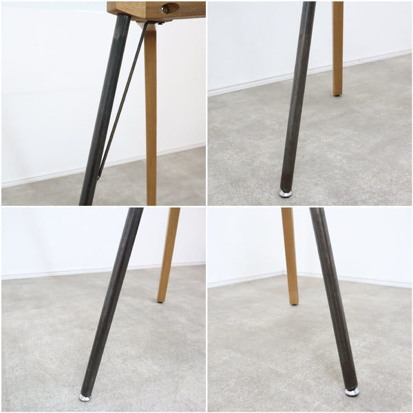 【店舗受取限定】a.depeche/アデペシュ G-knot glass table 1500 ジーノットグラステーブル
