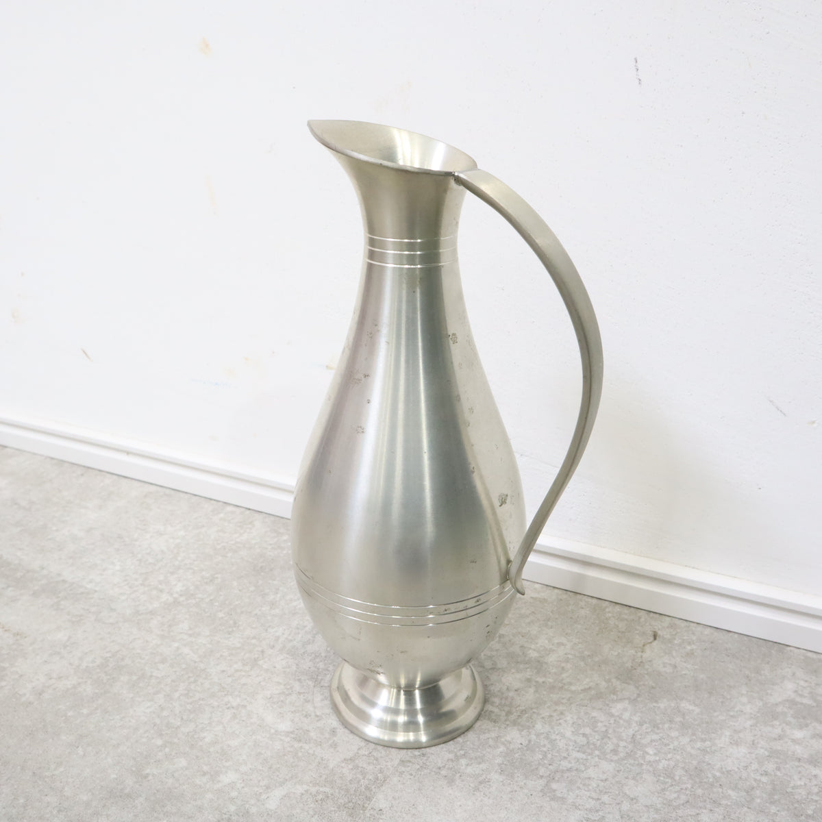 TUMASEK PEWTER ツマセク ピューター 錫製 茶筒 茶道具 草花紋 TUMASEK PEWTER ツマセク ピューター 錫製 茶筒 茶道具 草花紋