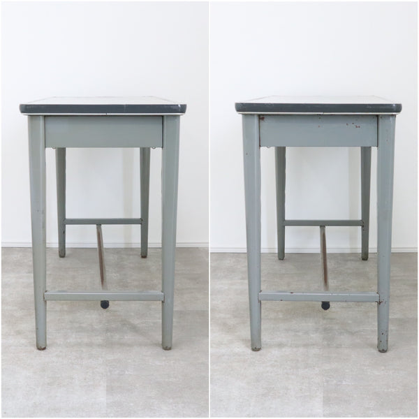 スチールデスク 作業机 ヴィンテージ オフィスデスク