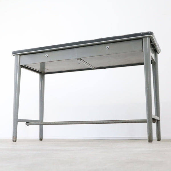 スチールデスク 作業机 ヴィンテージ オフィスデスク