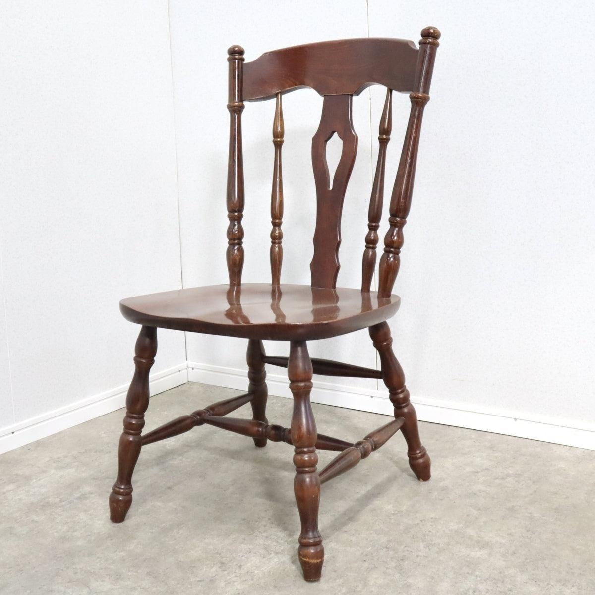 アンティーク 木製 椅子 レトロ 昭和 ウッドチェア WOOD - チェア