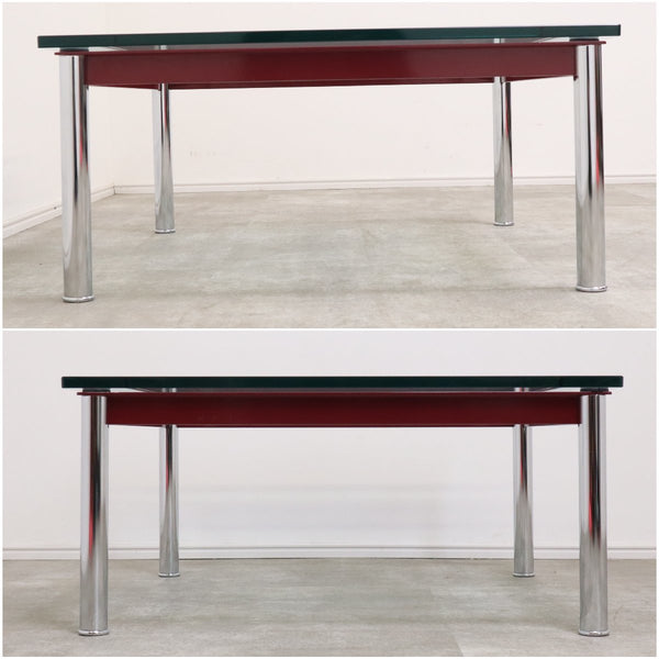 Cassina カッシーナ ガラステーブル LC10-P ルコビジェ