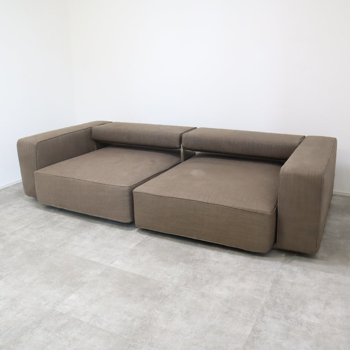 B&B Italia ANDY アンディ 2SEATER SOFA 二人掛けソファ システムソファ イタリア製【07D2207020】