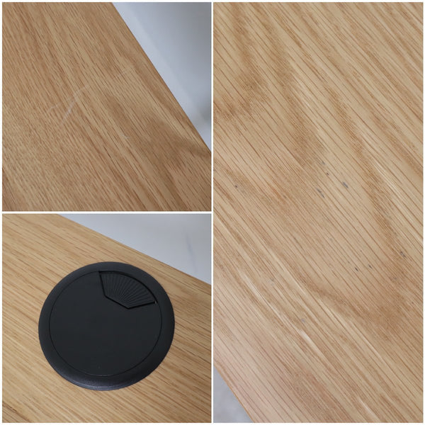 HAY デスク PYRAMID DESK ピラミッドデスク オーク材 アイアンフレーム 作業台 インダストリアル【08D2208025】