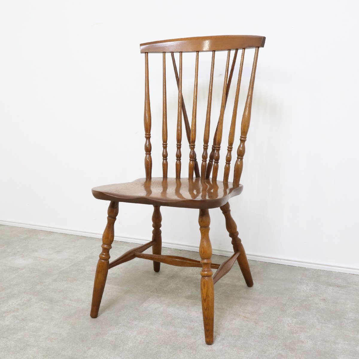 アンティーク 木製 椅子 レトロ 昭和 ウッドチェア WOOD - チェア