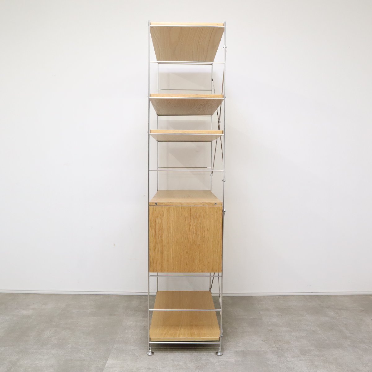 無印良品/MUJI オーク材使用のオープンカップボードセット – バナル