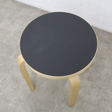 アルテック（Artek）Stool 60スコープ別注 リノリウム （チャコール 15 