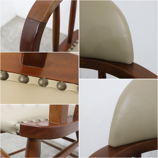ACME furniture oaks armchair ダイニングチェア（ベージュ） No.2