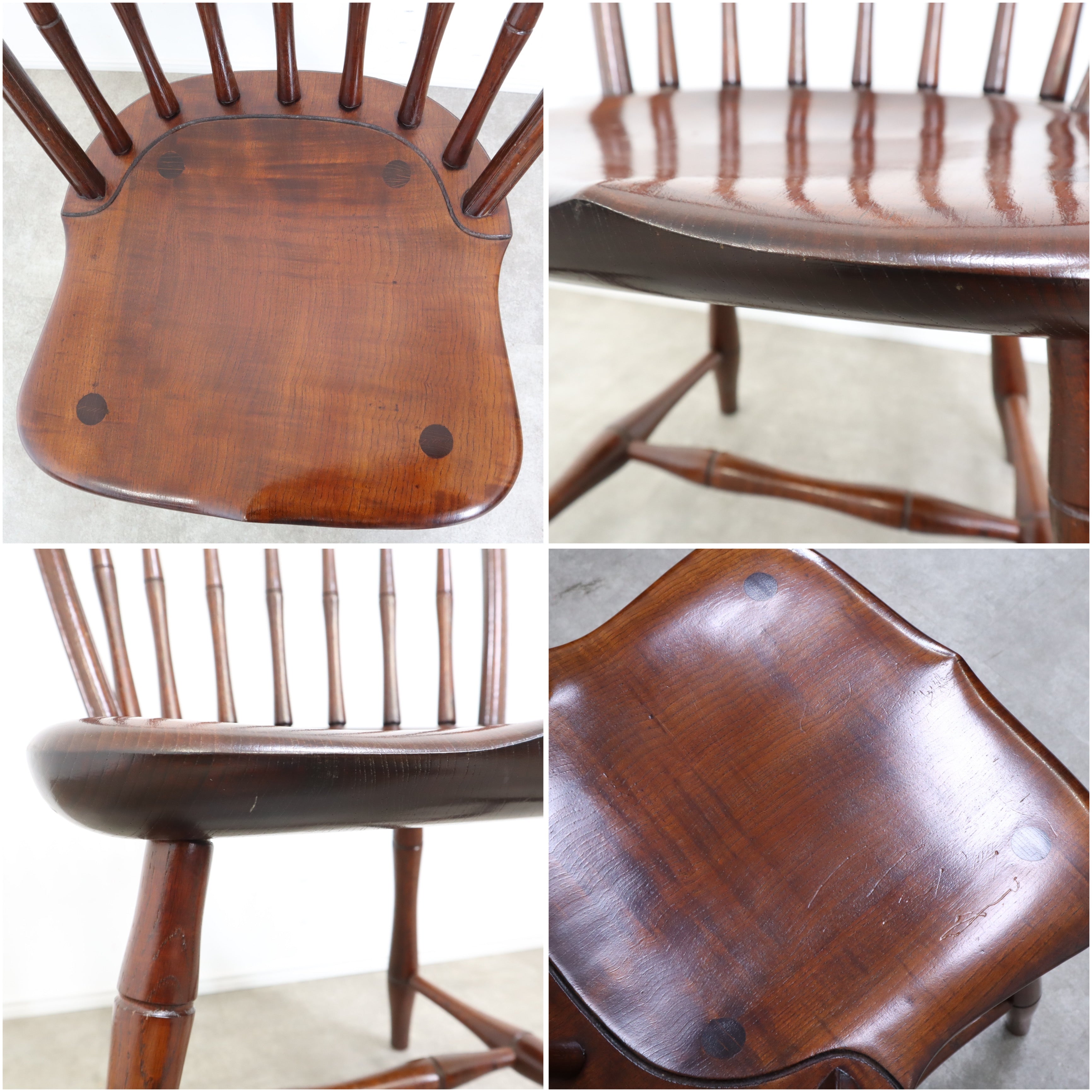 松本民芸家具 ループバックチェア Ⅱ型 No.1 – バナルオンライン