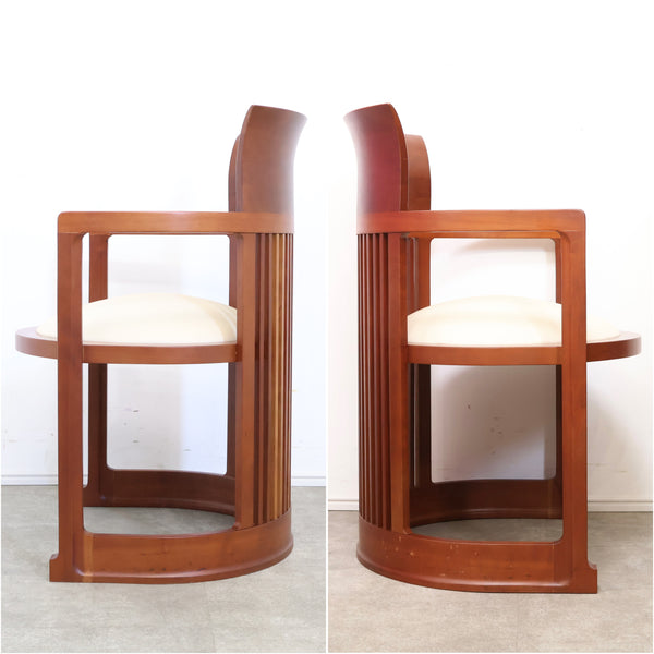 リプロダクト Frank Lloyd Wright Barrel chair バレルチェア アームチェア