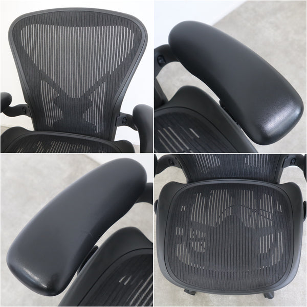 Herman Miller ハーマンミラー アーロンチェア フル装備 Bサイズ/AE123AWB