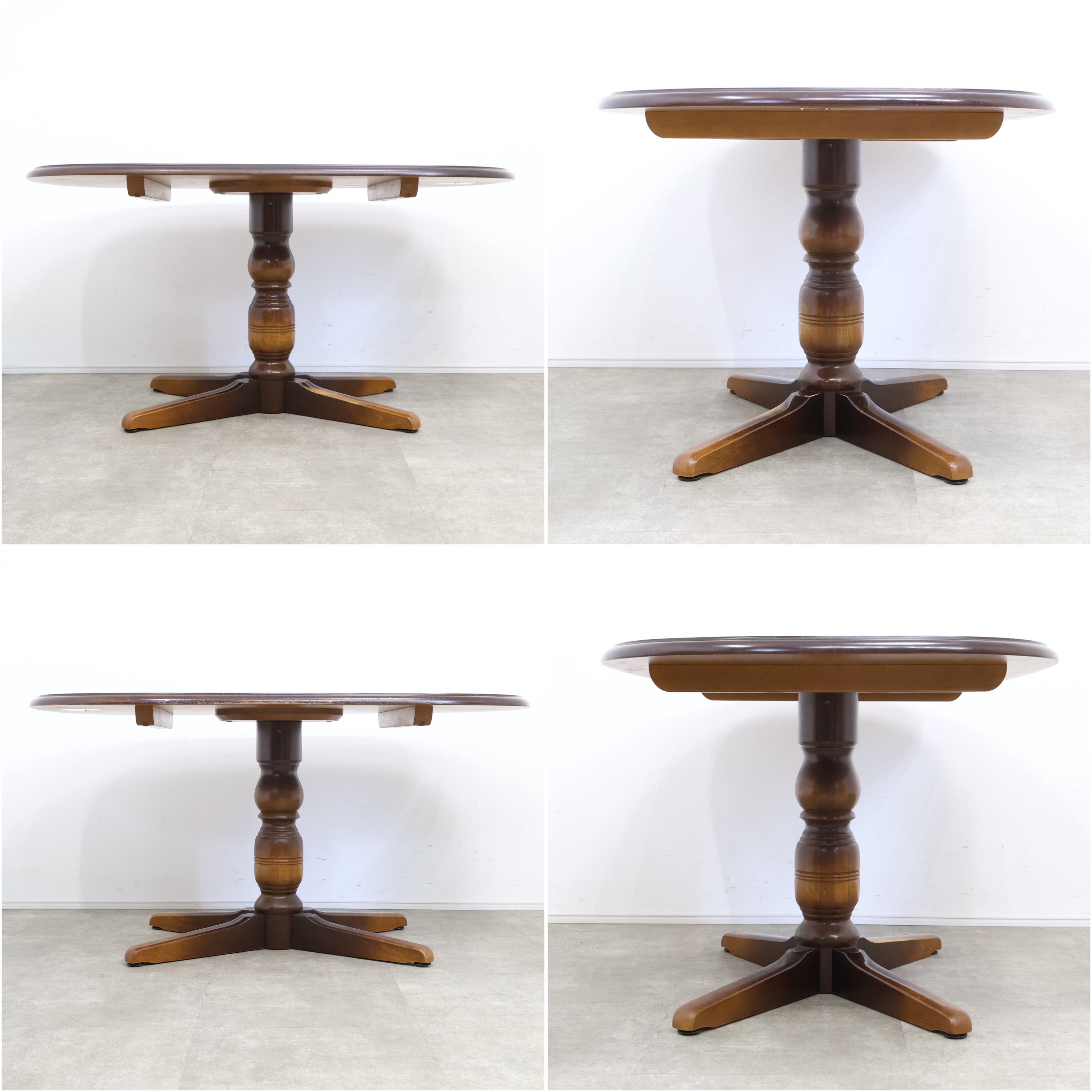 飛騨産業 キツツキマーク ダイニングテーブル アンティーク 飛騨産業 キツツキマークの4人掛けダイニングテーブル – バナル