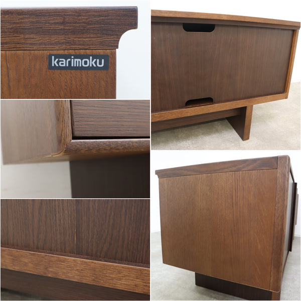 展示品/ カリモク家具 karimoku テレビボード ハイタイプ 幅約154cm