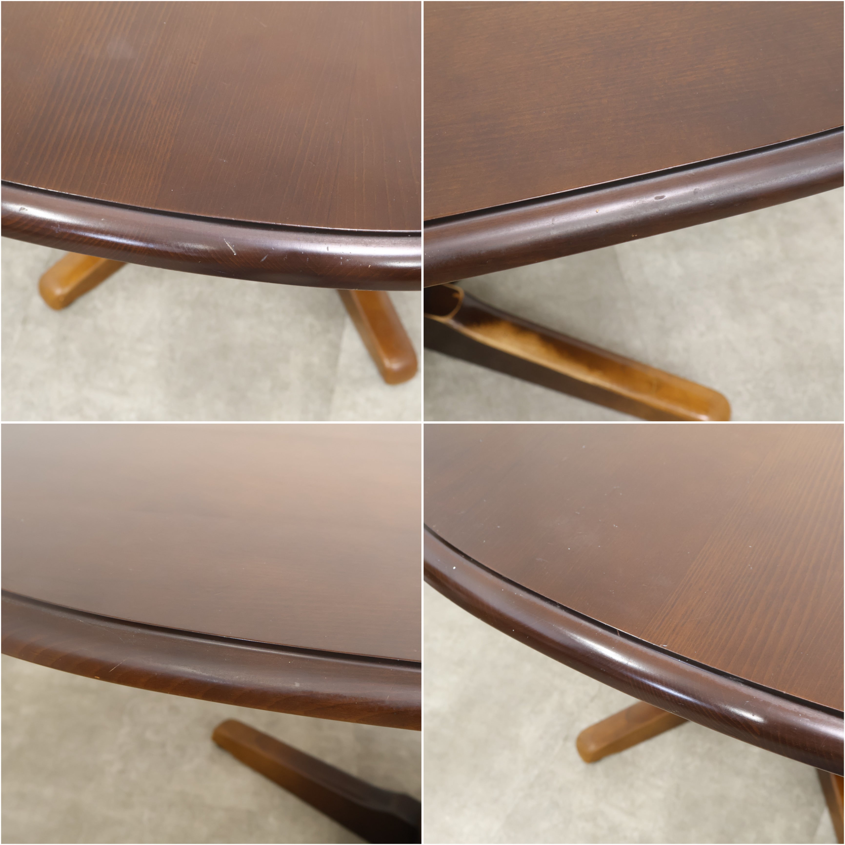 飛騨産業 キツツキマークの4人掛けダイニングテーブル – バナル