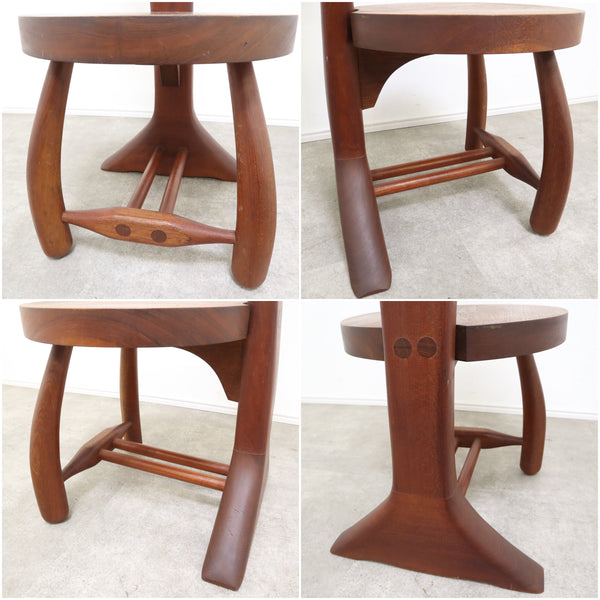 木工作家 曾見仁作木製のオブジェ・椅子