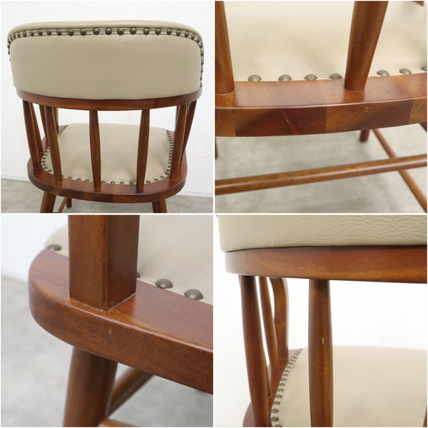 ACME furniture oaks armchair ダイニングチェア（ベージュ） No.2
