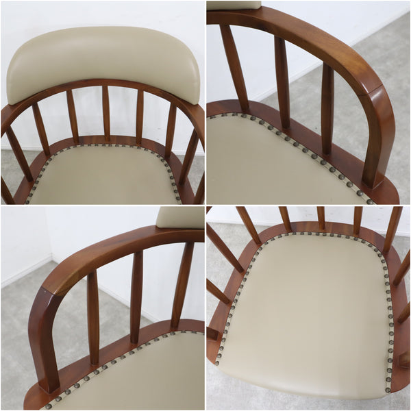 ACME furniture oaks armchair ダイニングチェア（ベージュ） No.2