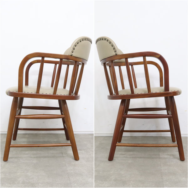 ACME furniture oaks armchair ダイニングチェア（ベージュ） No.2