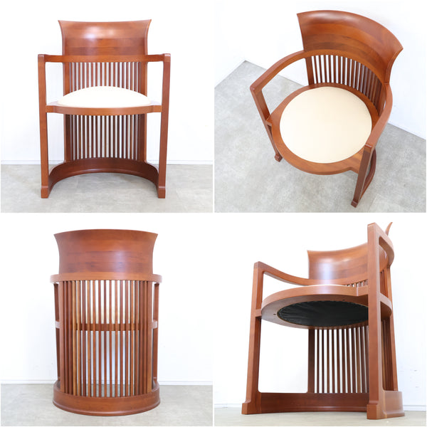 リプロダクト Frank Lloyd Wright Barrel chair バレルチェア アームチェア