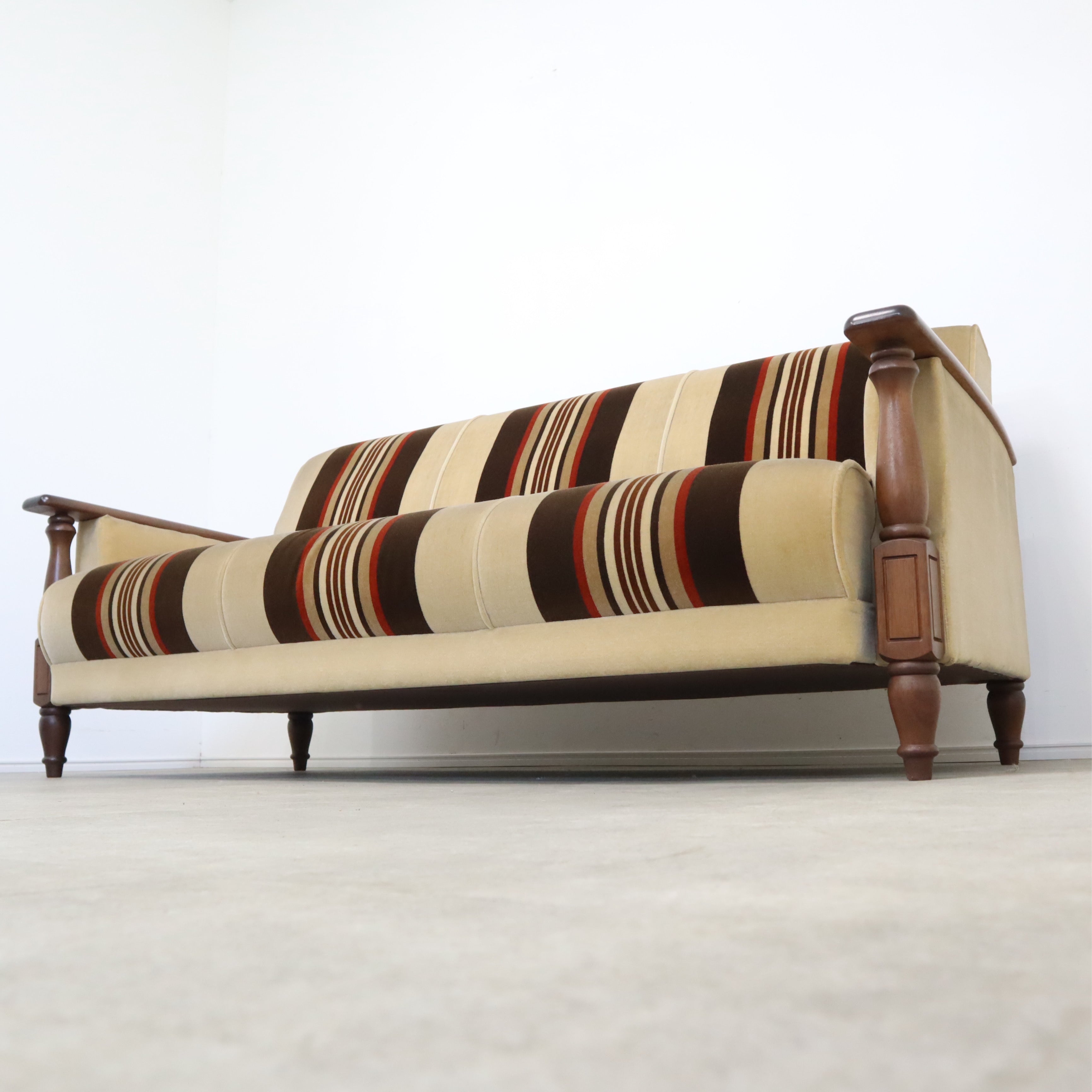 オールドマルニ　3人掛けソファ　ヴィンテージ マルニ木工 / maruni オールドマルニ みやじま セパレート 3シーター