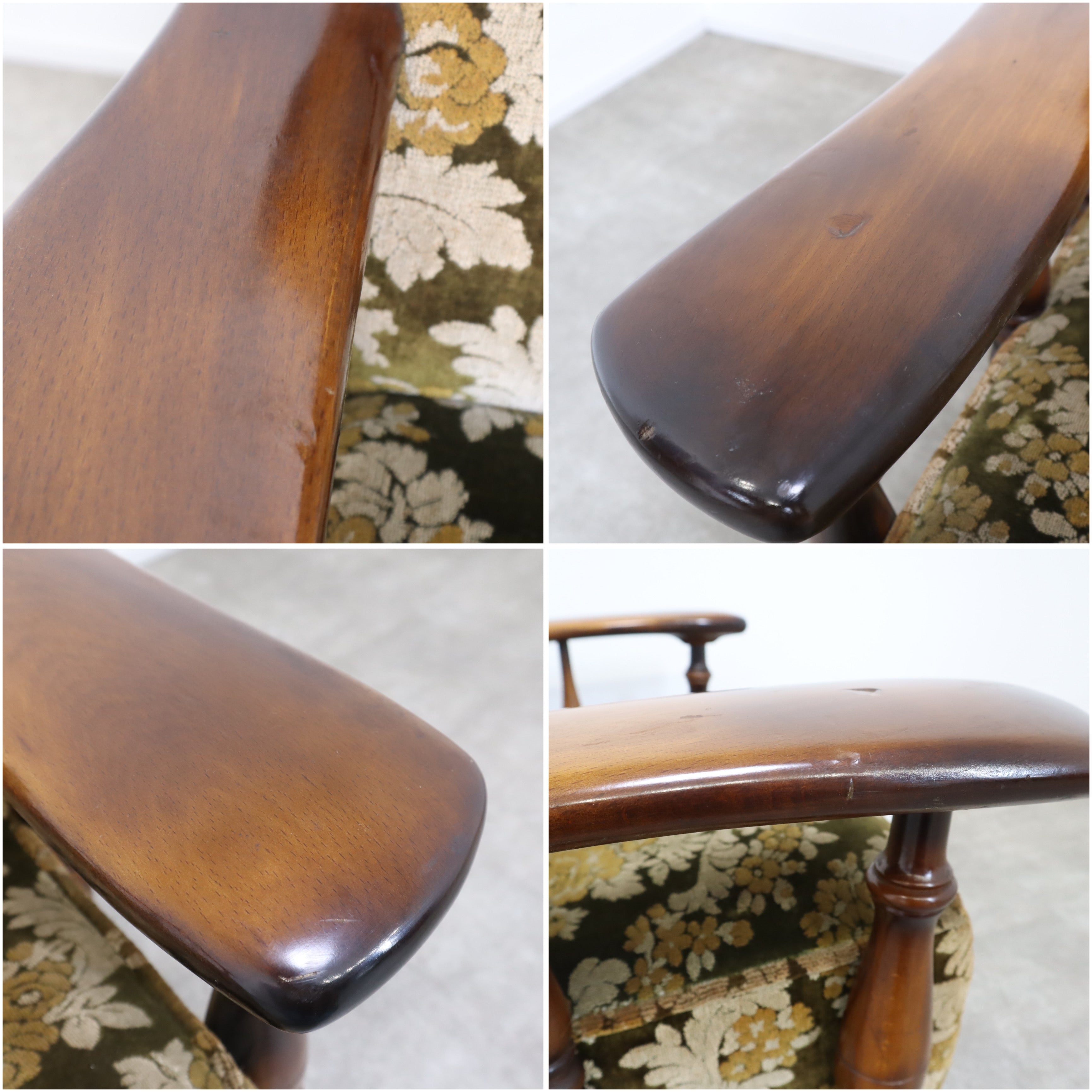 【最終値下げ】カリモク　1人掛けソファ　オールドカリモク　アンティーク　レトロ オールドカリモクの1人掛けソファ No.1 – バナルオンラインショップ