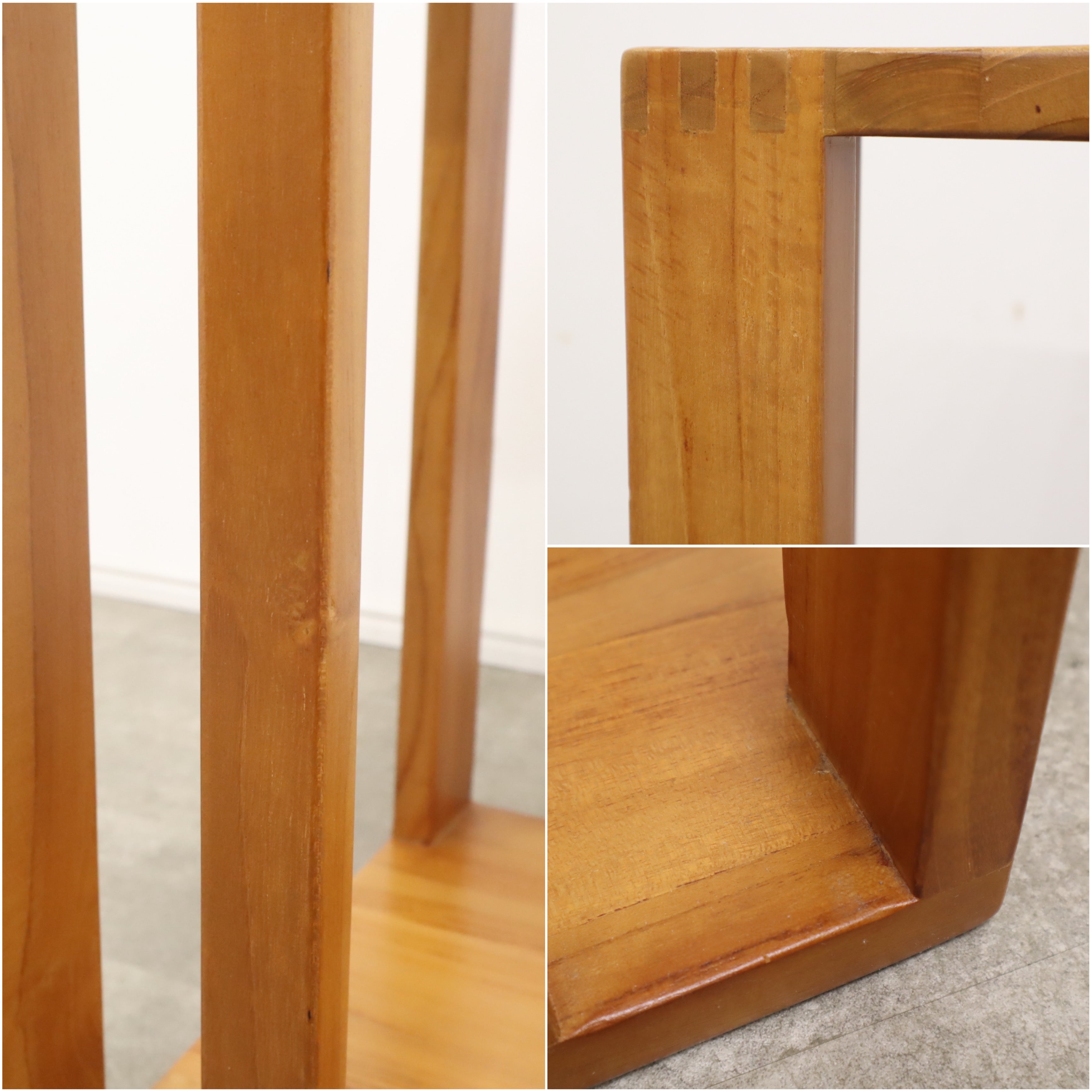 SCANTEAKチーク材 サイドテーブル ナイトテーブル – バナル