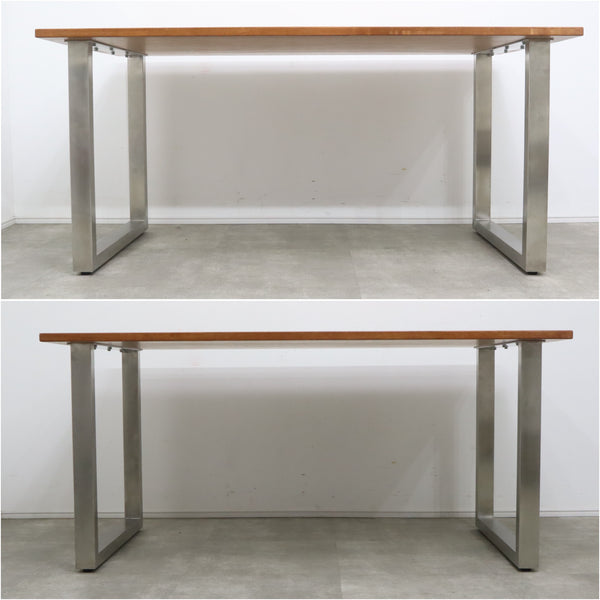 KANADEMONO THE TABLE ダイニングテーブル 幅約180cm ラバーウッド