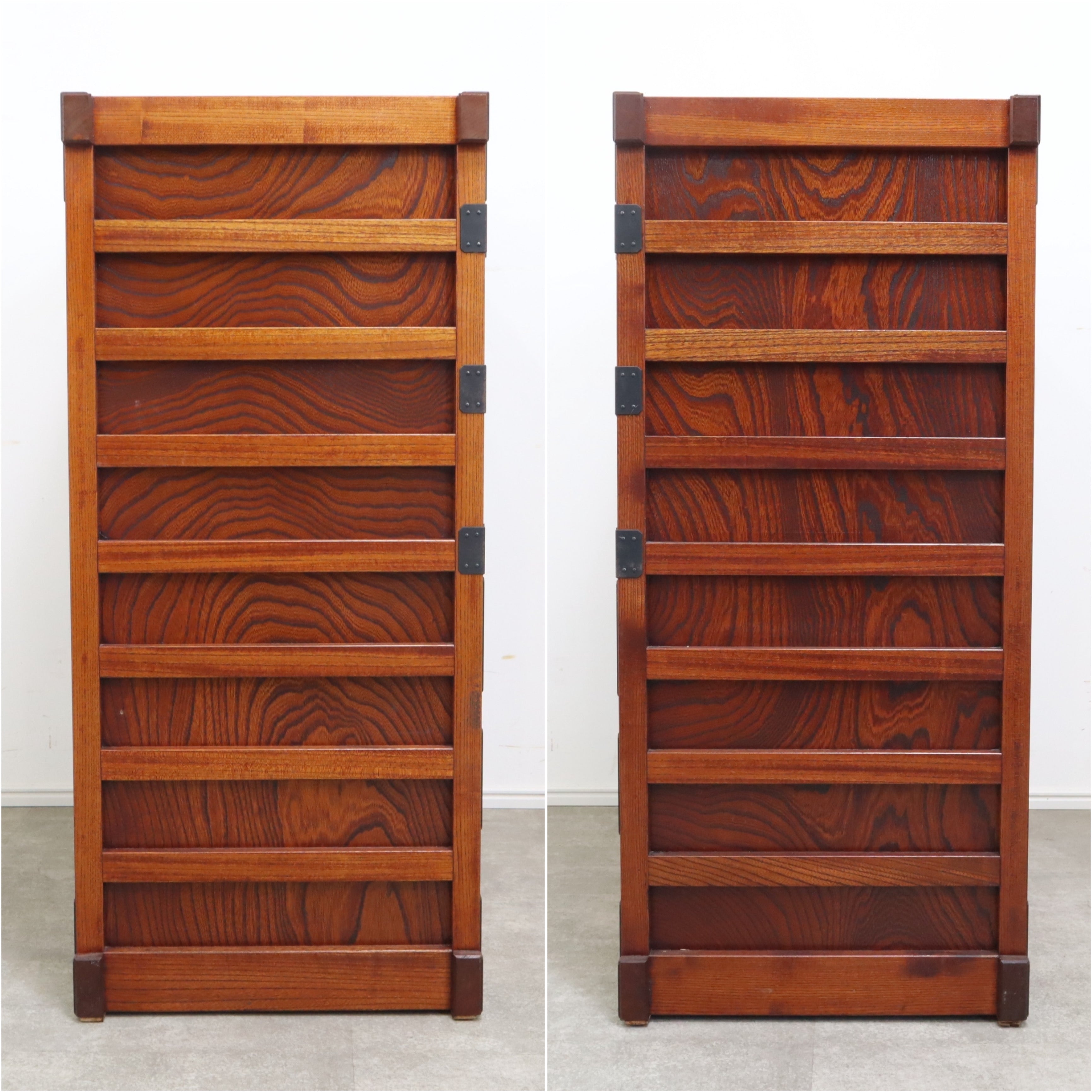 国指定伝統工芸品】松本帖タンスB（欅無垢材・拭き漆）松本民芸家具