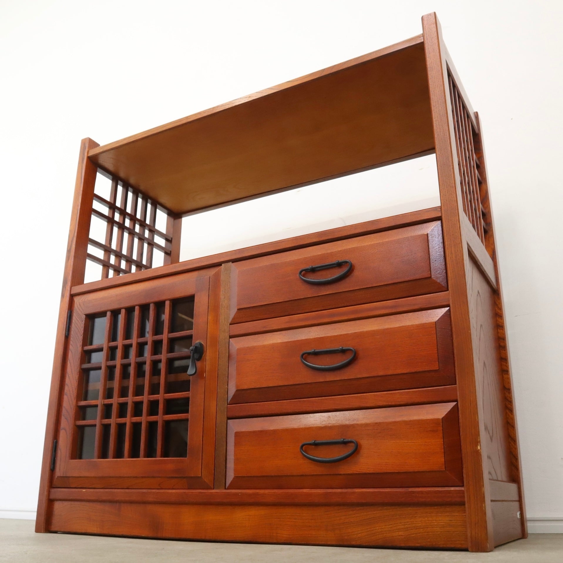 オールドカリモク 飾り棚・茶箪笥 – バナルオンラインショップ（BANUL