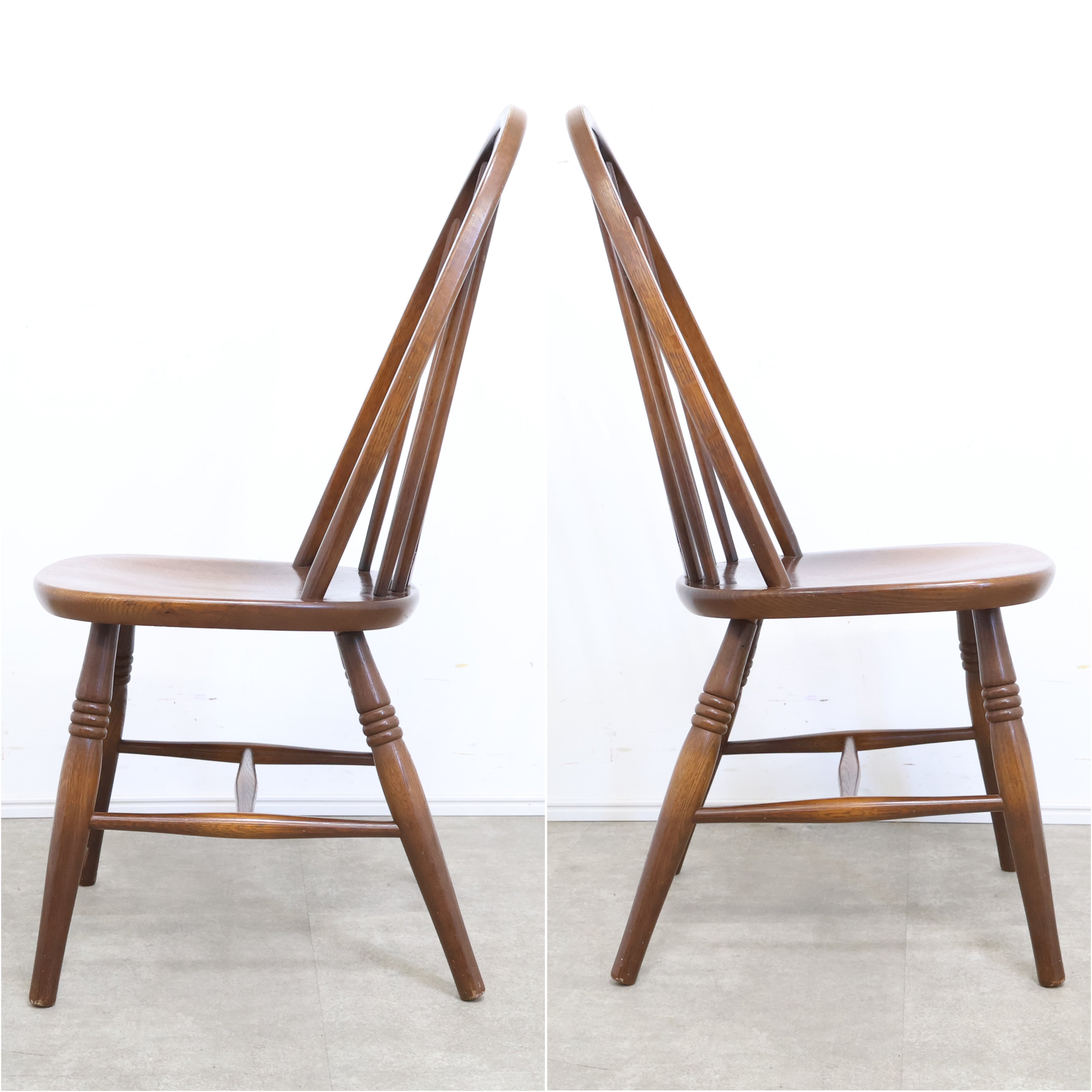 YIN灯日々専用【美品】飛騨産業 ウィンザーチェア フープバック 12脚