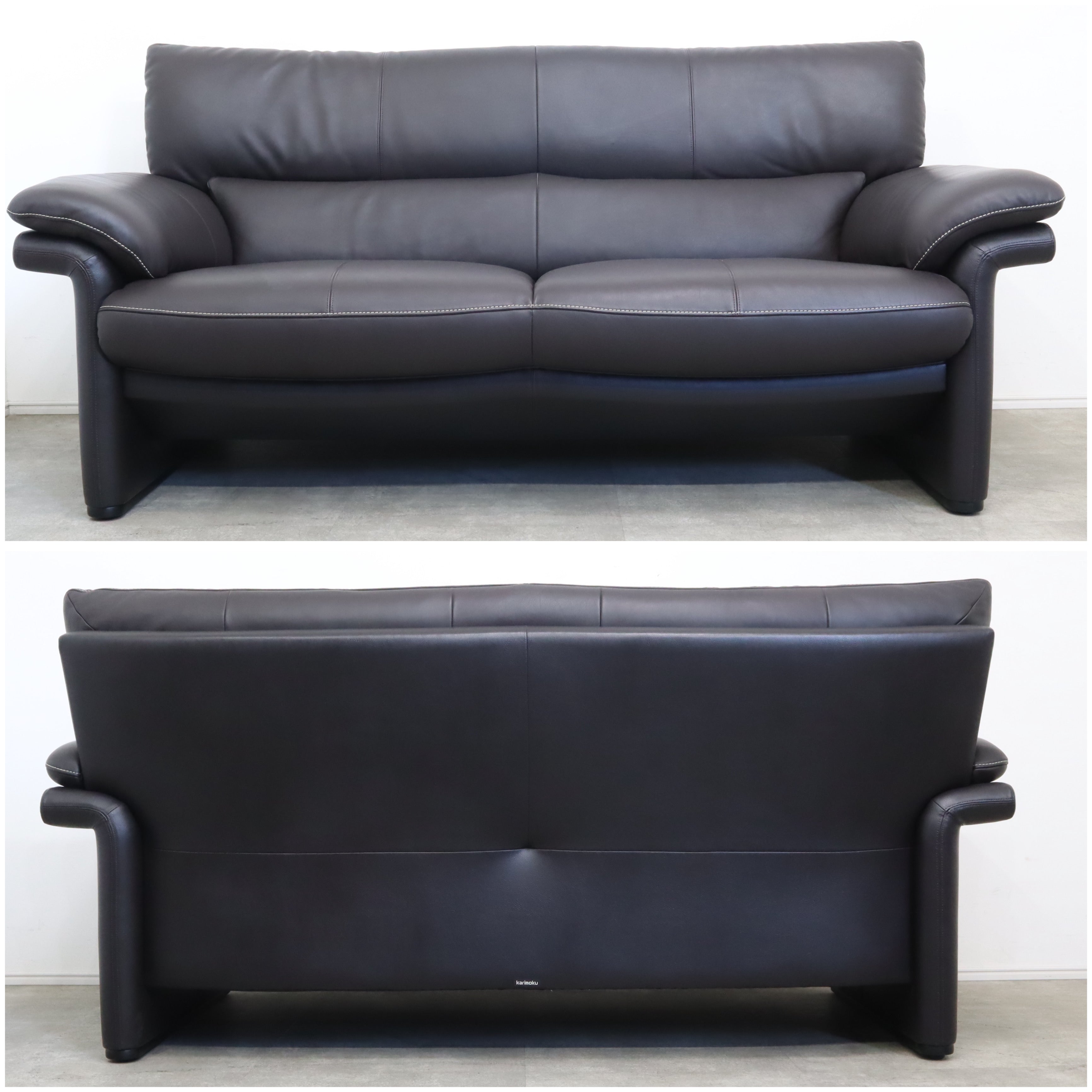 カリモク家具 ソファー2人掛 karimoku カリモク家具 2人掛け ソファ ZU34モデル No.2