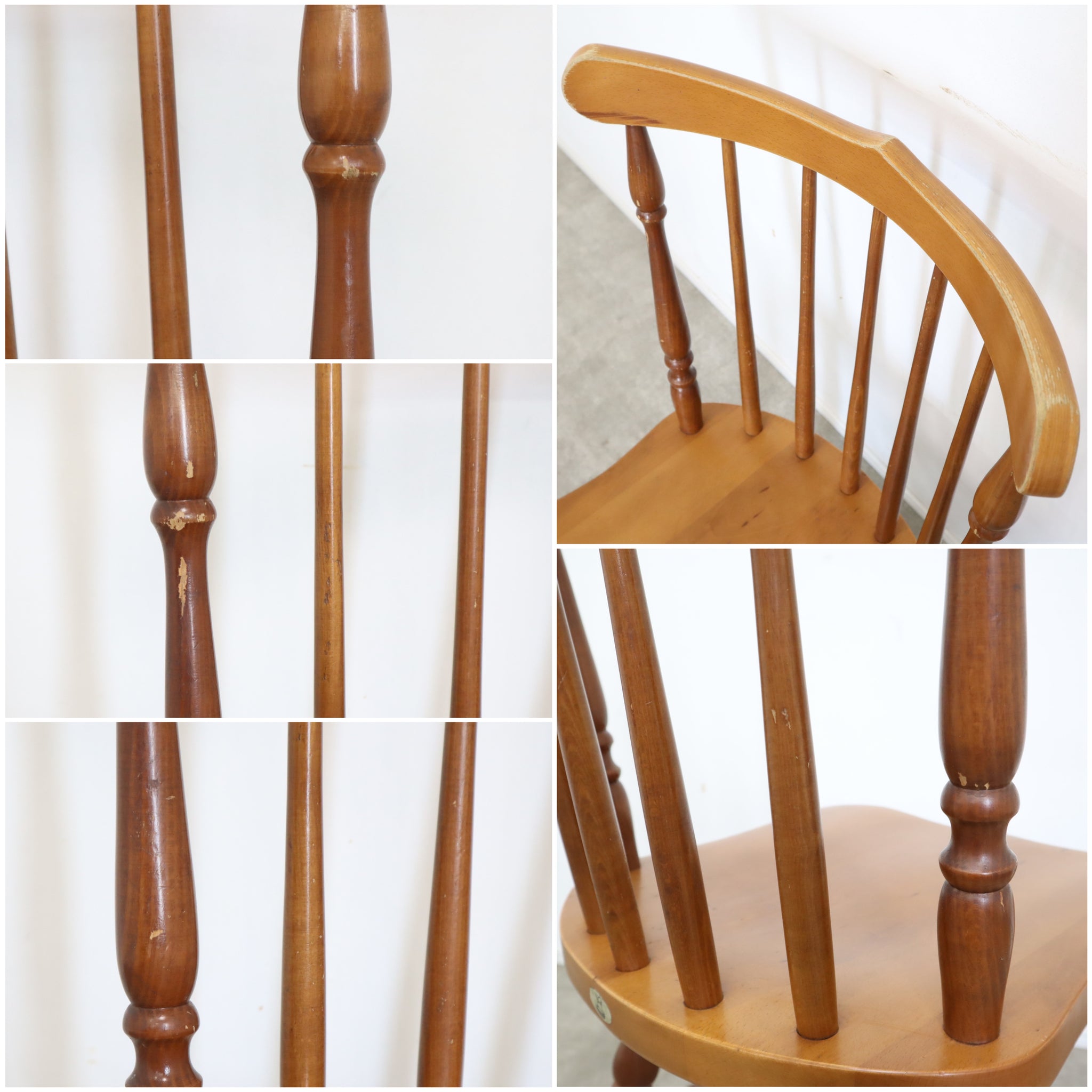 美品　昭和51年製　IKEDA チェア　池田木工　ダイニングチェア　① 美品 昭和51年製 IKEDA チェア 池田木工 ダイニングチェア ①