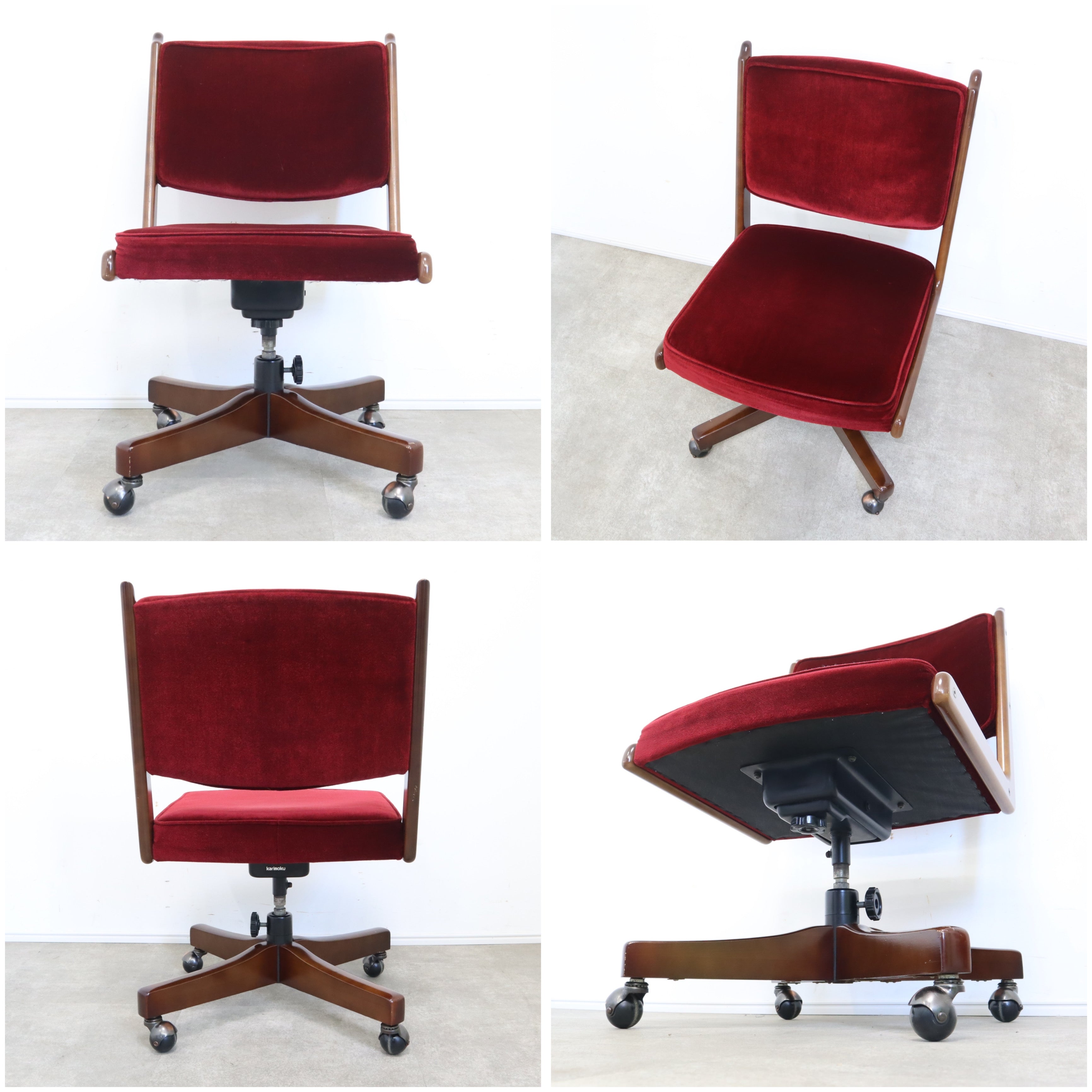 カリモク家具 コロニアル デスクチェア – バナルオンラインショップ