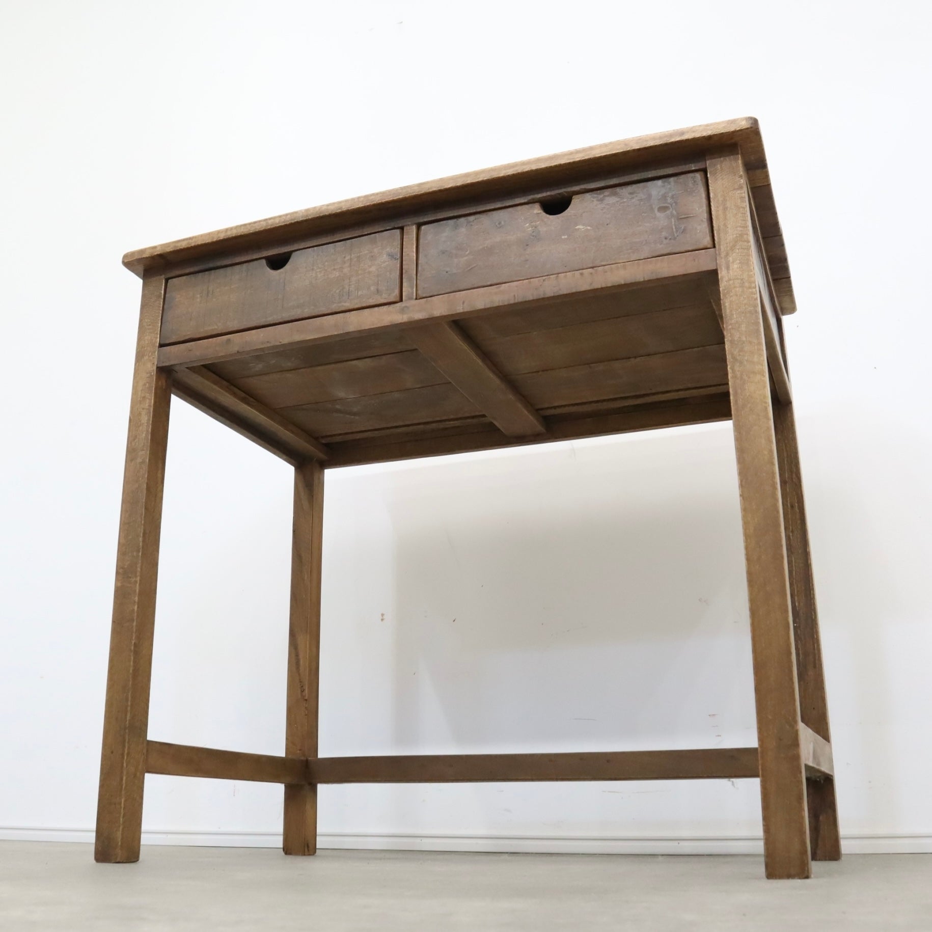 古い木製机 引出し2杯 – バナルオンラインショップ（BANUL）の通販なら