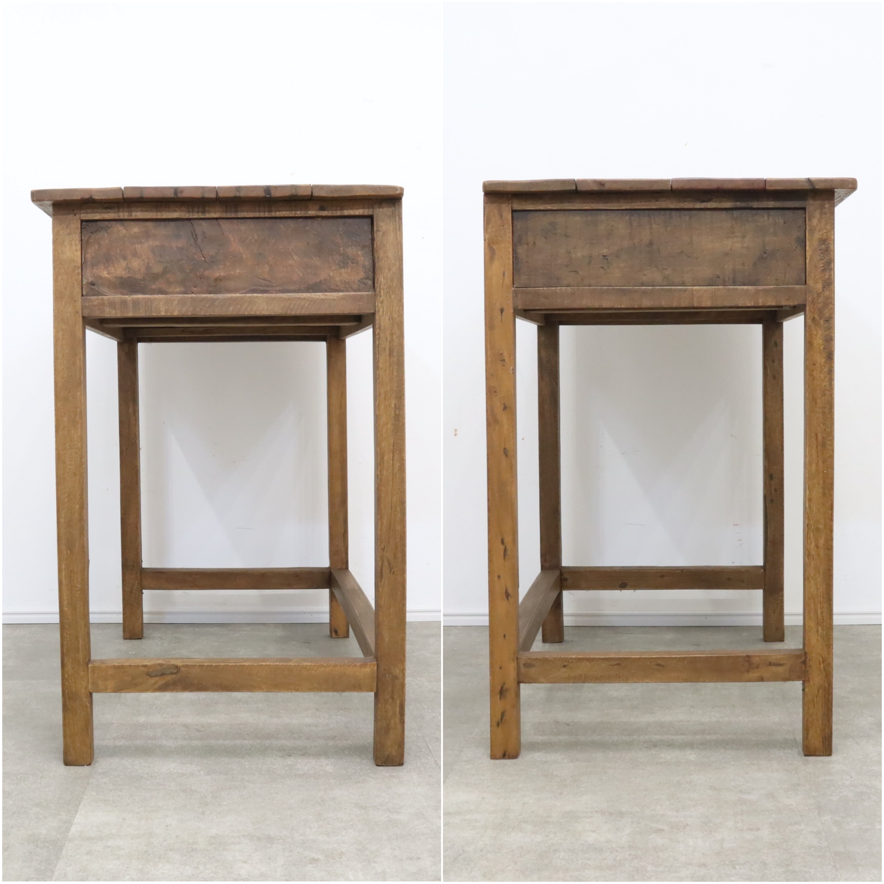 古い木製机 引出し2杯 – バナルオンラインショップ（BANUL）の通販なら