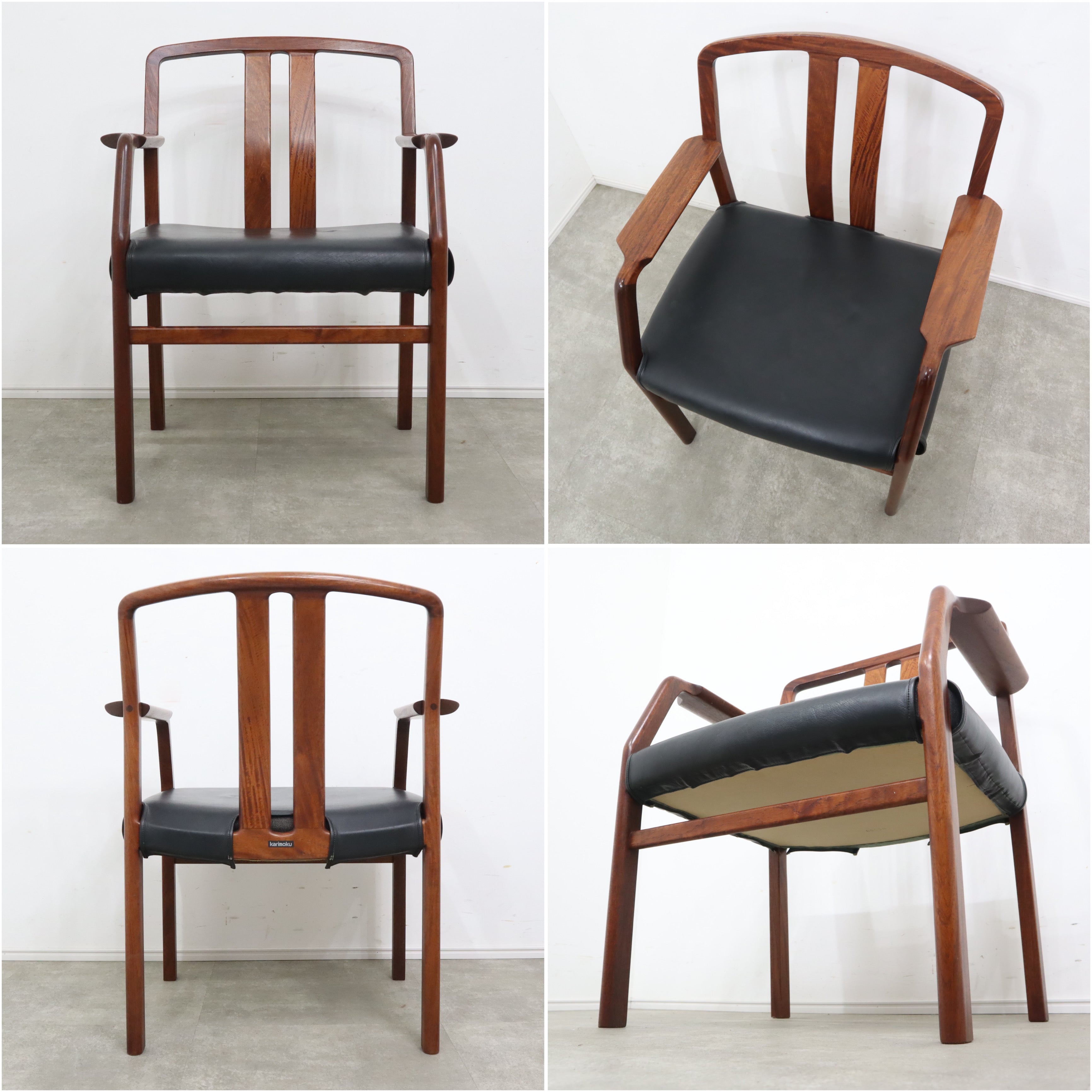 カリモク家具「ビベンテ」ダイニングチェア・ アームチェア