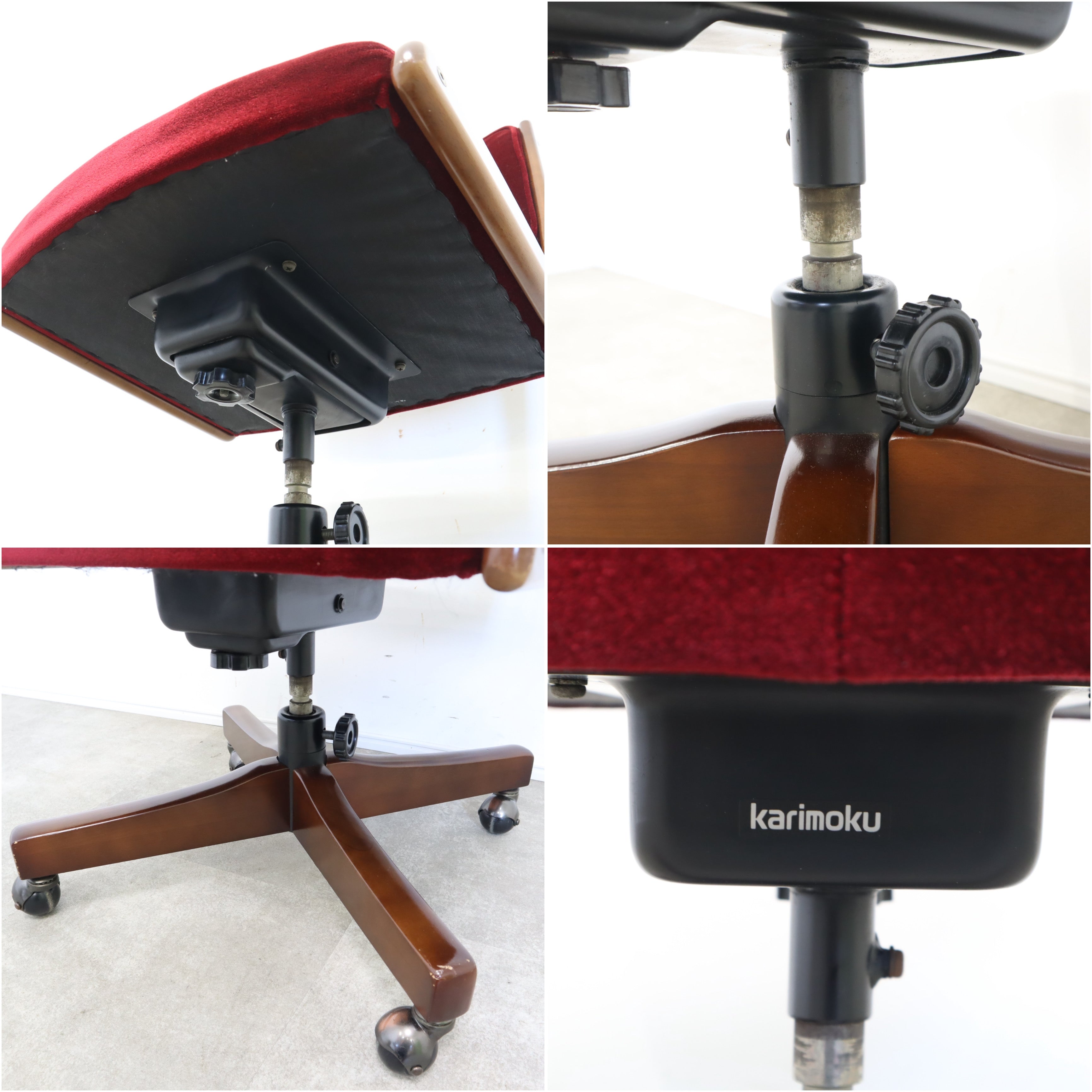カリモク家具 コロニアル デスクチェア – バナルオンラインショップ
